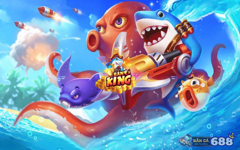 Bắn cá đổi thưởng thẻ cào - Cực phẩm game giải trí 2024 3 Bắn cá King là cực phẩm bắn cá rất đáng trải nghiệm