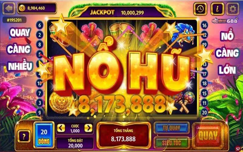 Cách Chơi Nổ Hủ Đổi Thưởng Giật Jackpot Thành Công 1 Yếu tố giúp game nổ hũ được nhiều người yêu thích