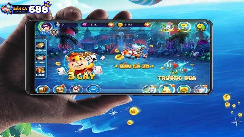 Săn Cá Vàng - Bắn Cá Trực Tuyến Thắng Tiền Thật Siêu Hấp Dẫn 3 Trò chơi có mặt trên mọi nền tảng công nghệ