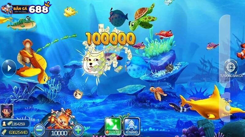 Bắn Cá Đại Dương 2 Có nhiều tính năng tại Bắn cá online Đại Dương