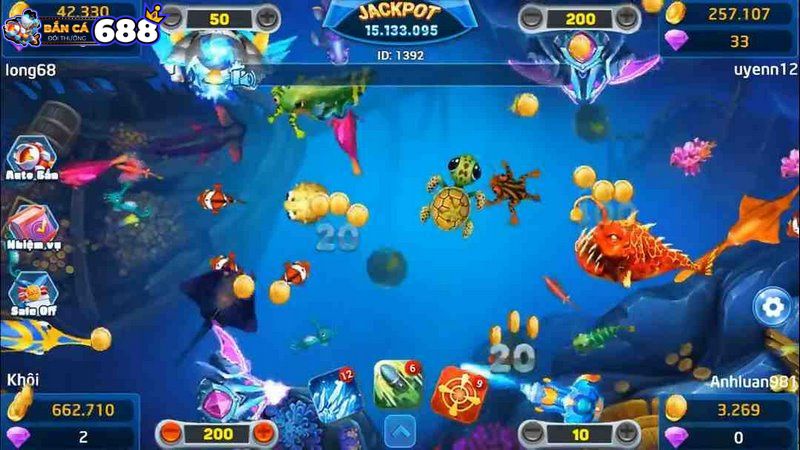 HIT Club: Cổng game bài đăng cấp dân chơi 4 Cổng game cung cấp hình thức bắn cá trực tuyến với giao diện đẹp