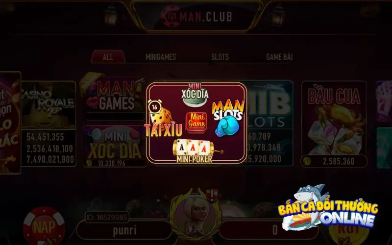 Manclub: Hệ thống game đổi thưởng đẳng cấp phái mạnh 3 manclub trai nghiem nguoi dung Manclub: Hệ thống game đổi thưởng đẳng cấp phái mạnh