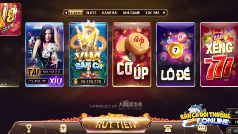 tinh nang noi bat tai game v8 club Game V8 Club - Sảnh chơi game đổi thưởng uy tín hàng đầu