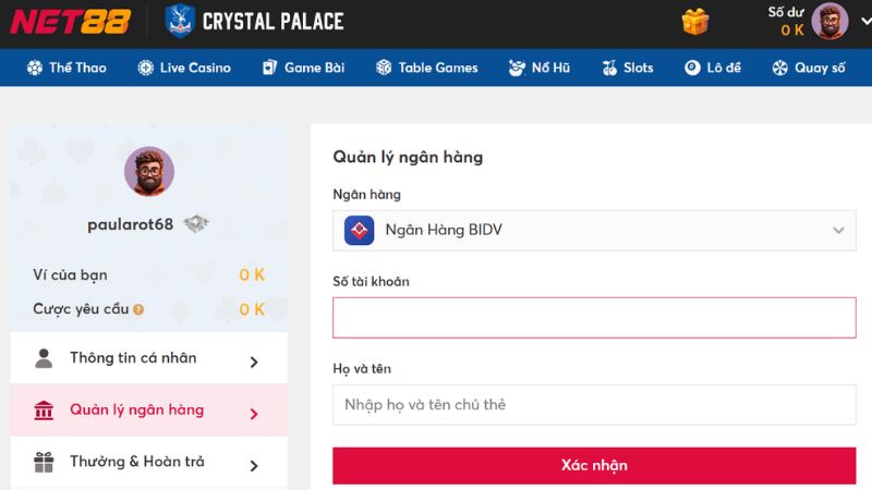 Tìm hiểu về phương thức rút tiền tại NEt88 với WE88