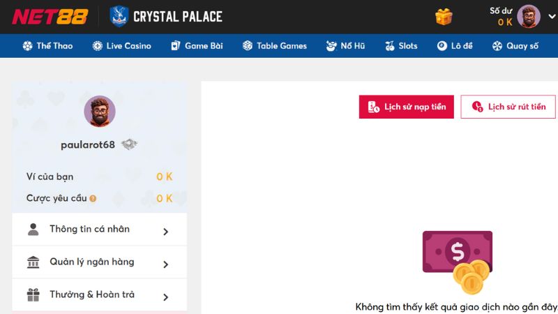 Các yếu tố quan trọng khi tiến hành rút tiền tại Net88 và WE88